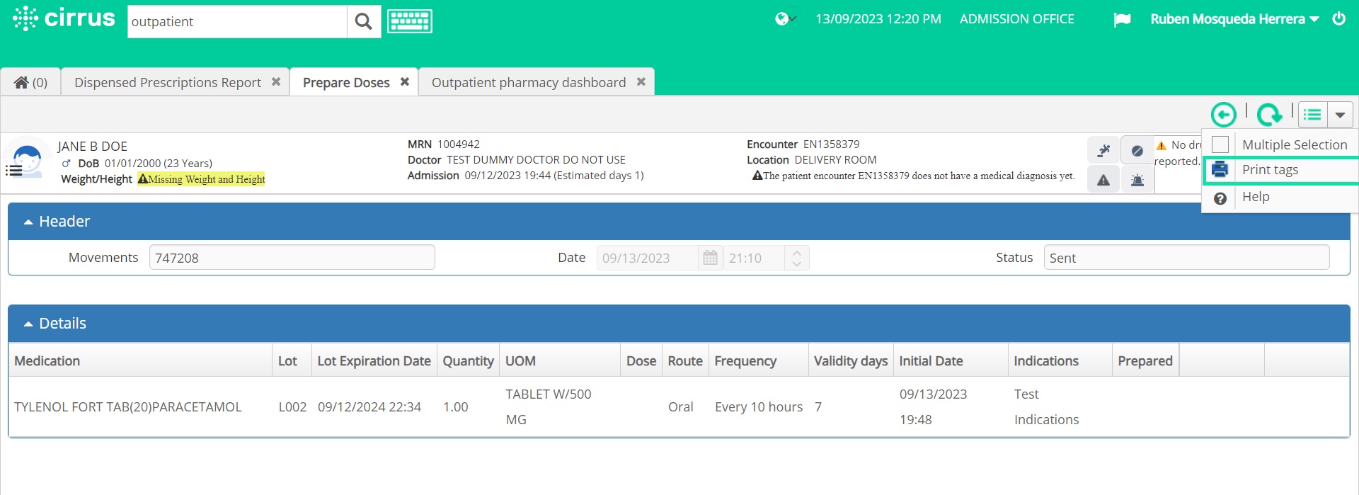 503 Drug Labels ReDesign for High Risk & LASA Medications